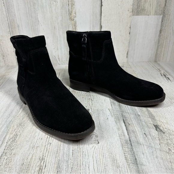 Franco Sarto Malina Boot Women Black Suede #1197 - Picture 9 of 12